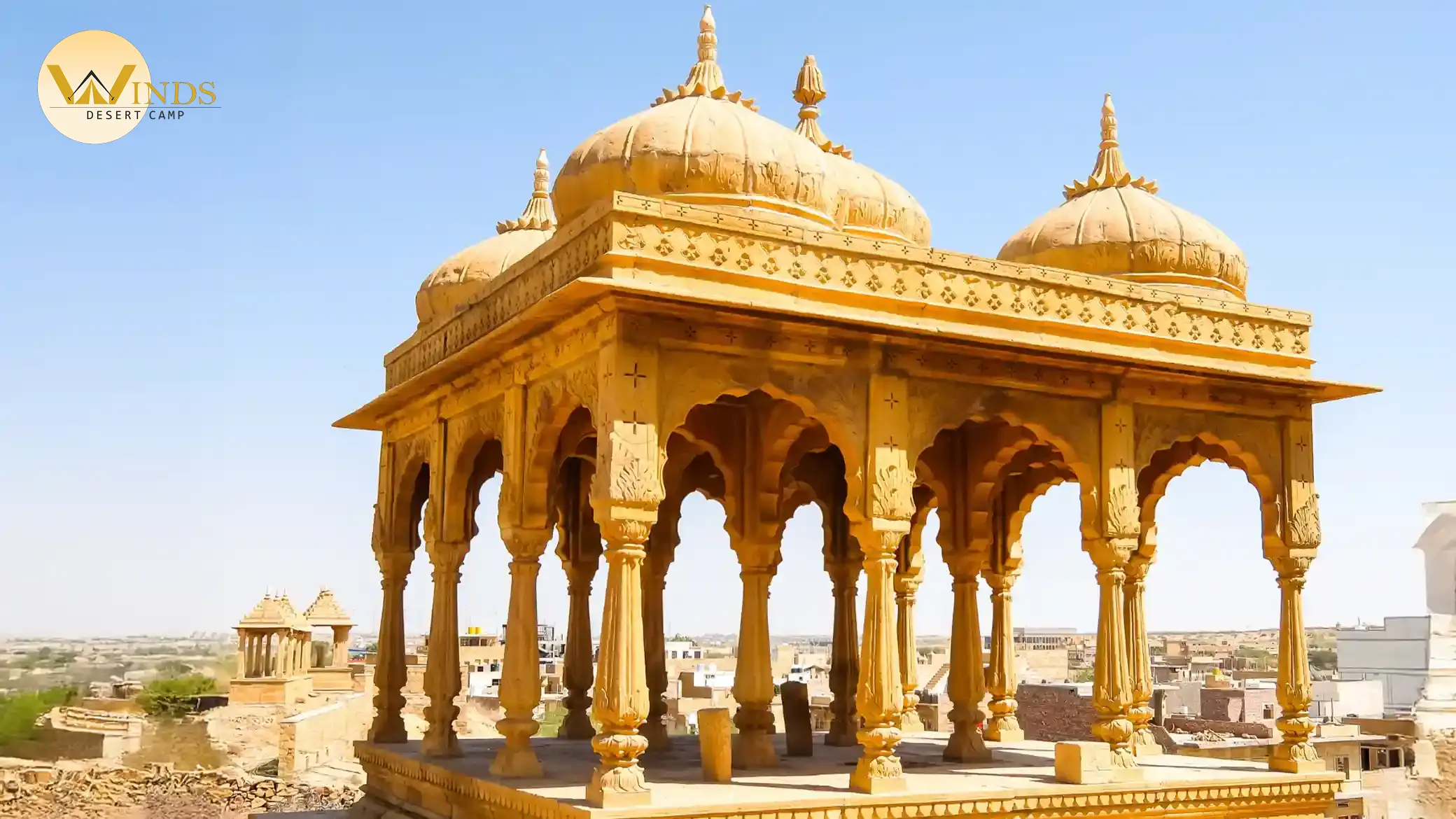 Why is Vyas Chhatri Famous for Sunset Views in Jaisalmer?